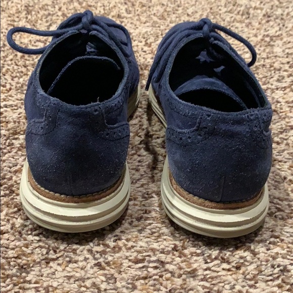 Cole Haan LunarGrand Suede WingTip Oxfords main image 5